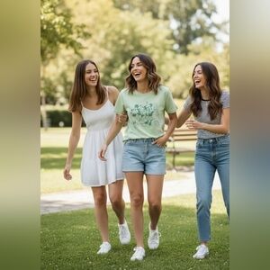 Disney Mickey and Friends T-Shirt in Lime Green Size XXL